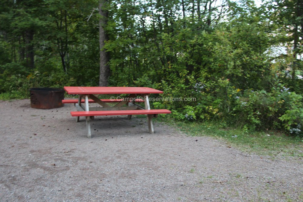 Campsite 100 in Cavendish Campground A Loop at Prince Edward Island